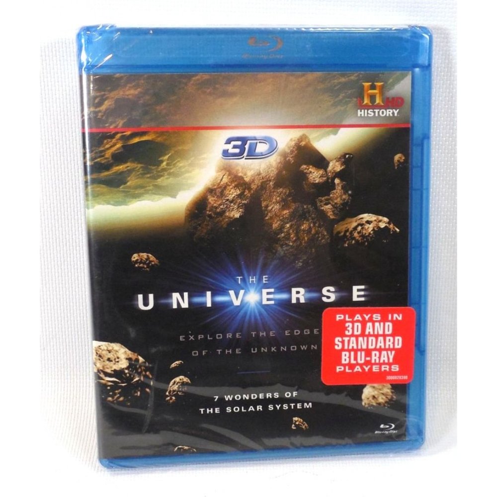 The Universe: 7 Wonders of the Solar System (Blu-ray Disc, 2011, 3D) NEW SEALED